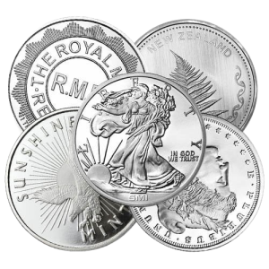 1 oz Silver Round (New, Any Mint)