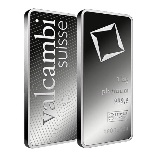 1 Kilo Valcambi Platinum Bar (New) - Image 2