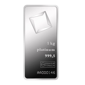 1 Kilo Valcambi Platinum Bar (New)