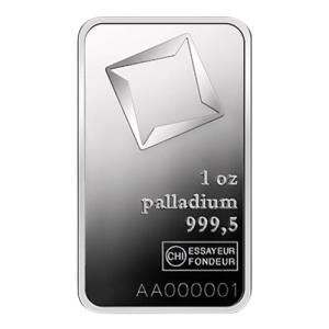 Valcambi Palladium Bar (1 oz)