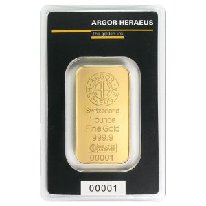 Argor-Heraeus Gold Bar (All Weights)