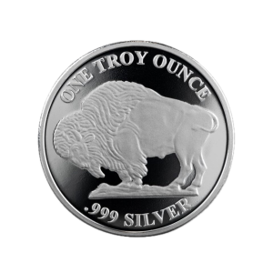 1 oz Buffalo Silver Round (New)