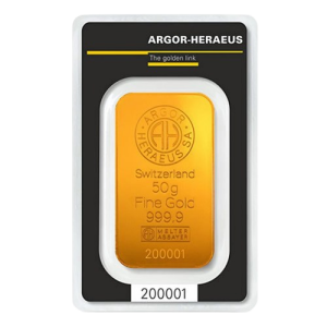 Argor-Heraeus Gold Kinebar (All Weights)