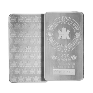 Royal Canadian Mint Silver Bars (All Weights)