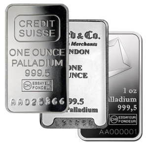 Palladium Bars (All Weights)