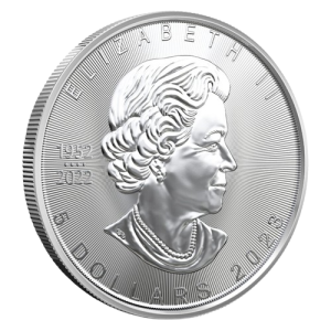 Silver Canadian Maple Coin 1 oz